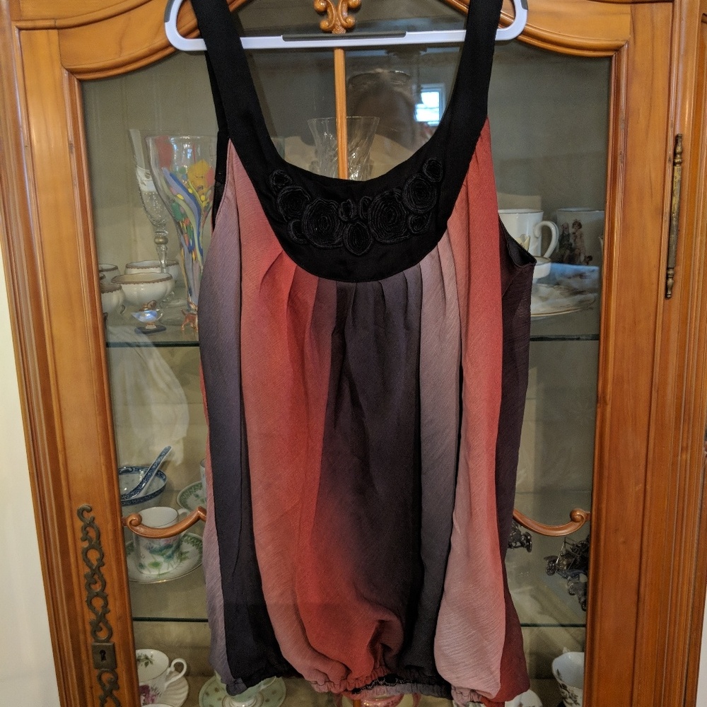 Wrapper dress tank. Like new.